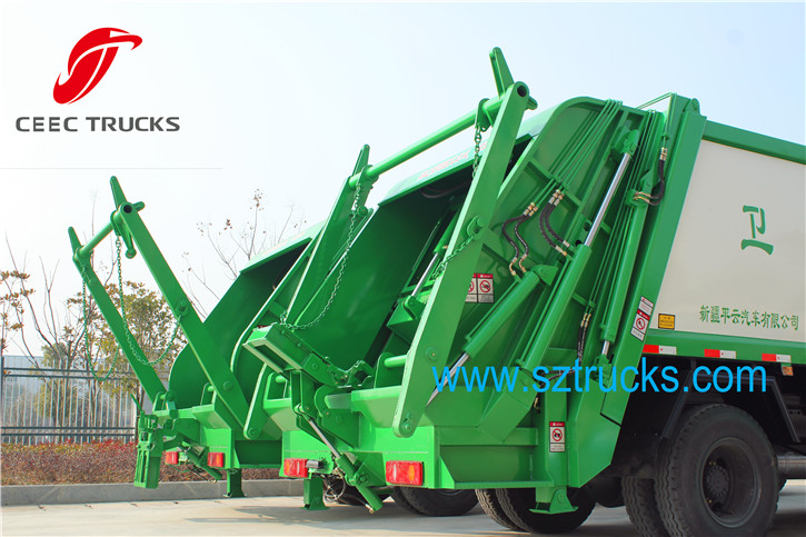 CEEC 12CBM Garbage compactor truck loading system