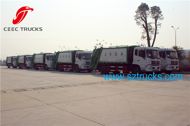 CEEC 12CBM Garbage compactor truck