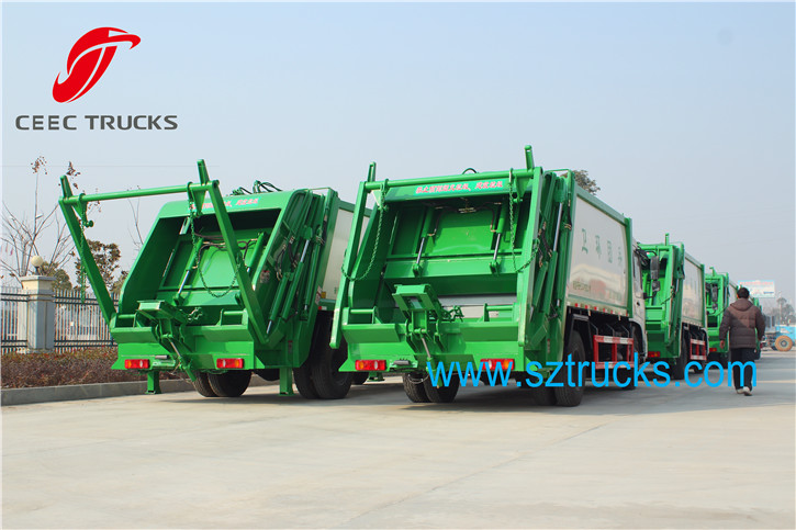 CEEC 12CBM Garbage compactor truck