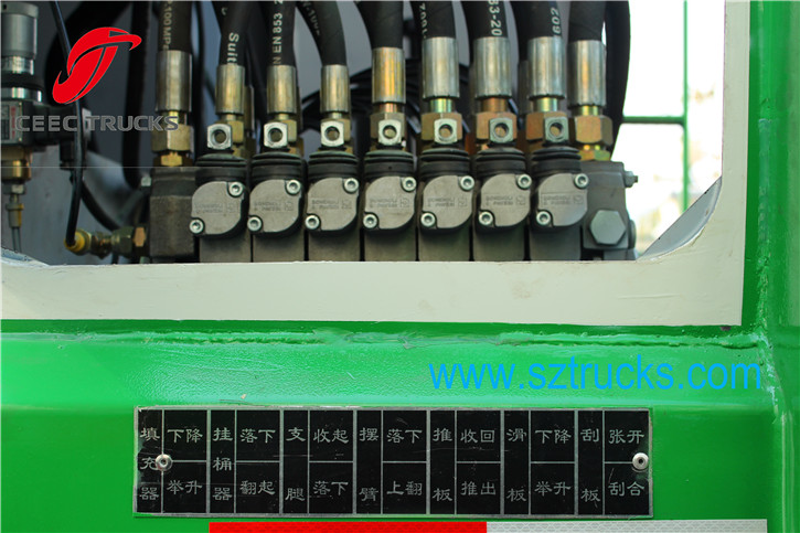 CEEC 12CBM Garbage compactor truck