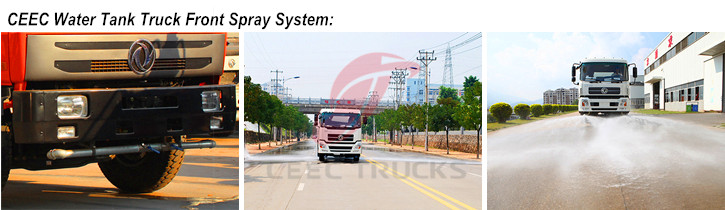 CEEC water tanker truck spray system