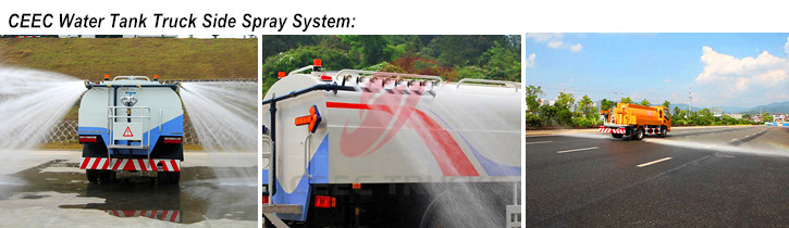 CEEC water tanker truck spray system