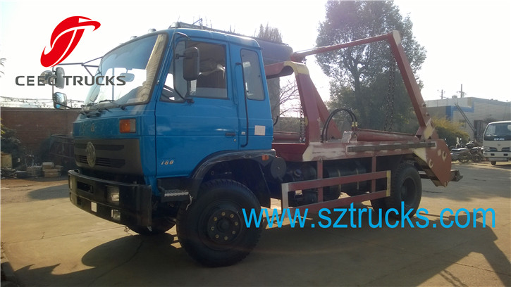 skip refuse truck