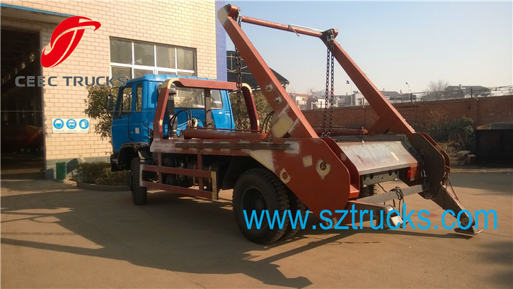 skip refuse truck