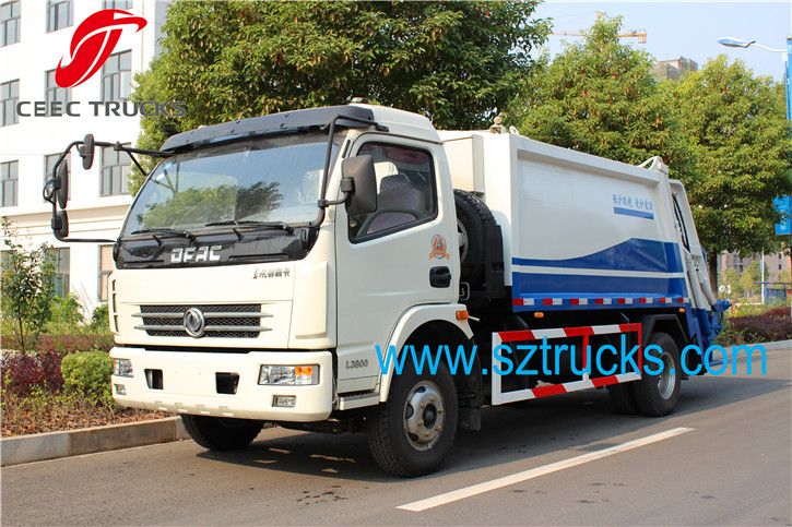 6CBM Garbage compactor truck