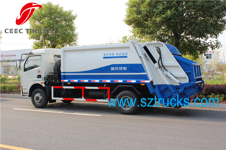 6CBM Garbage compactor truck