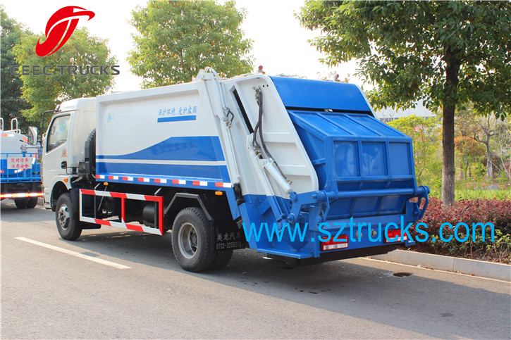 6CBM Garbage compactor truck