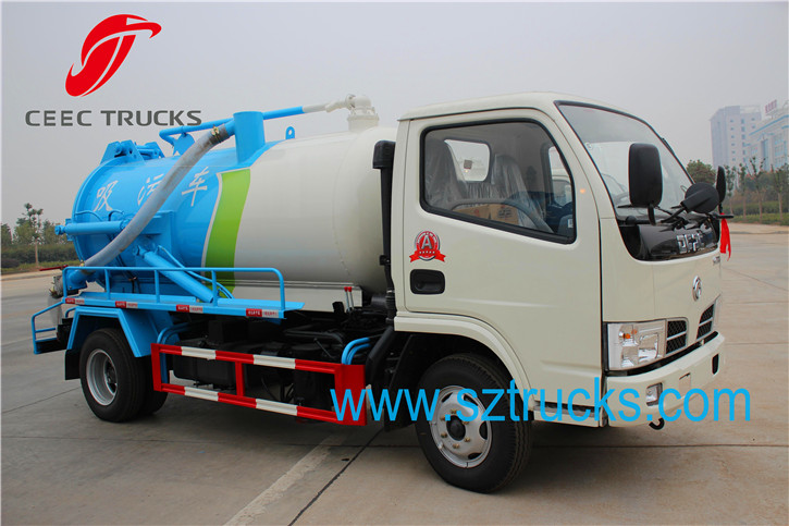 4CBM Cesspit Emptier Truck