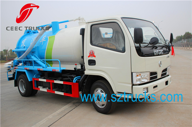 4CBM Cesspit Emptier Truck