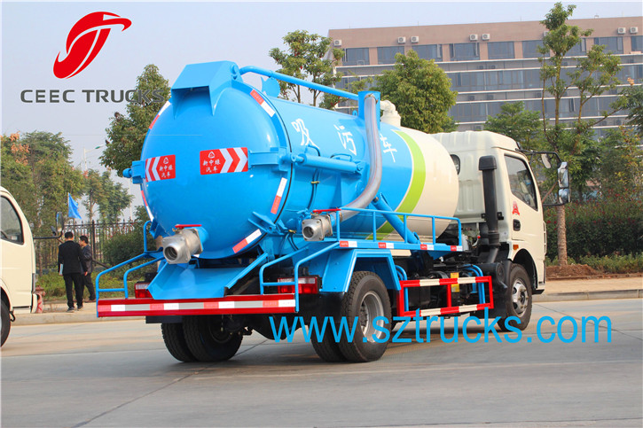 4CBM Cesspit Emptier Truck