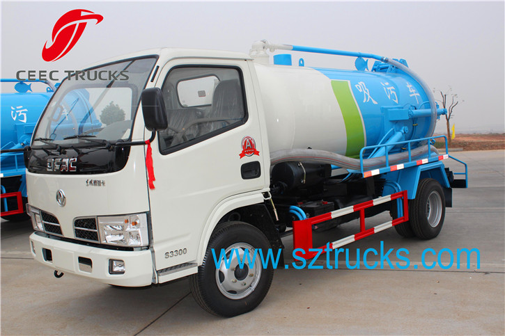 4CBM Cesspit Emptier Truck