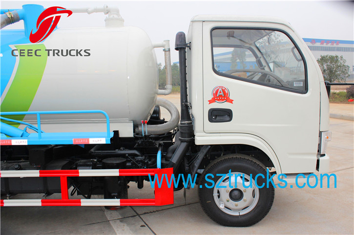 4CBM Cesspit Emptier Truck