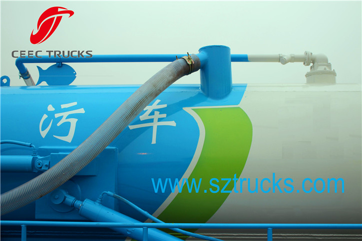 4CBM Cesspit Emptier Truck