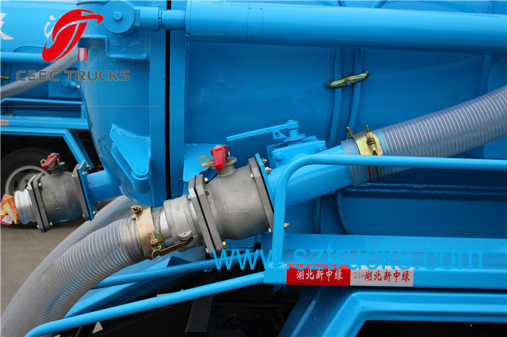 4CBM Cesspit Emptier Truck