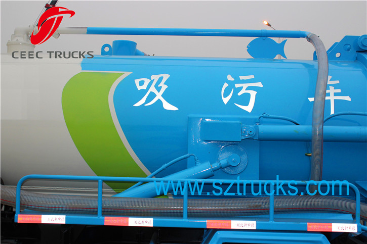 4CBM Cesspit Emptier Truck