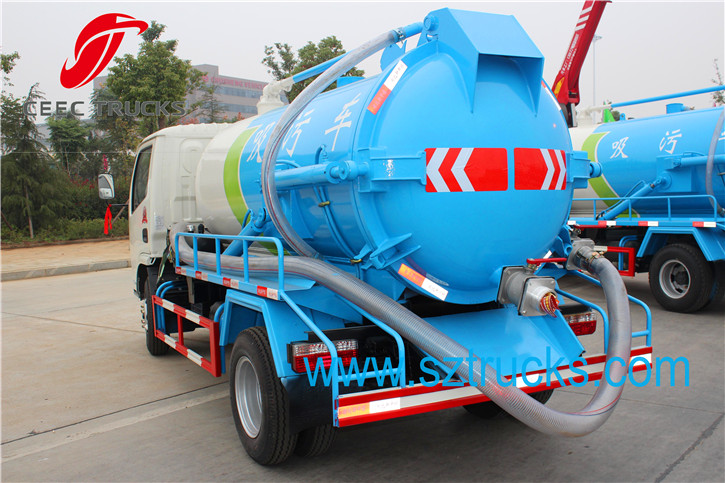 4CBM Cesspit Emptier Truck