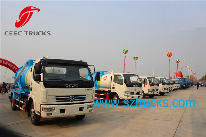 6CBM Cesspit Emptier Truck