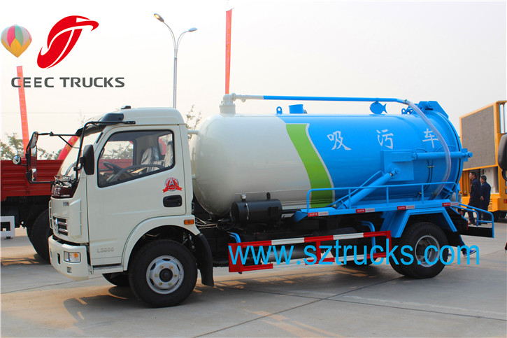 6CBM Cesspit Emptier Truck