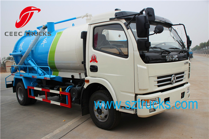 6CBM Cesspit Emptier Truck