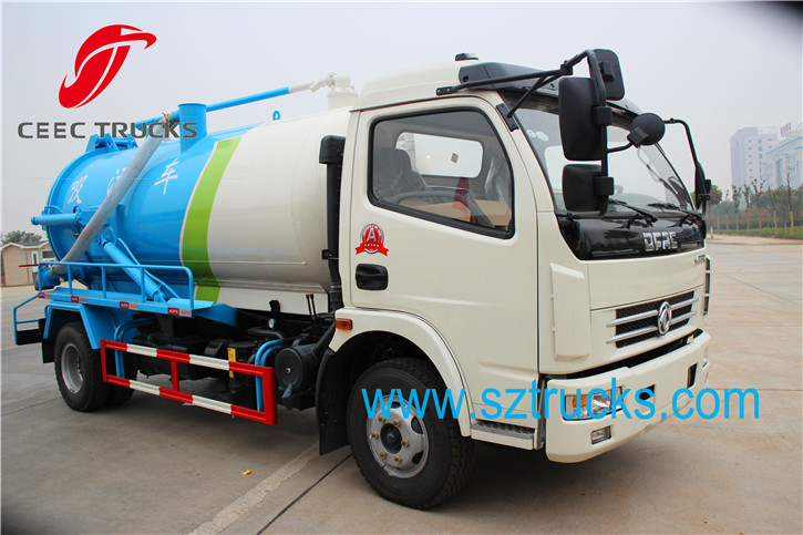 6CBM Cesspit Emptier Truck