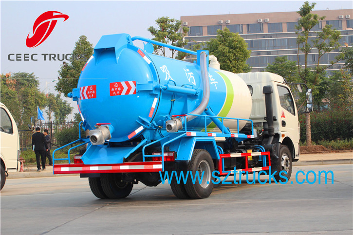 6CBM Cesspit Emptier Truck