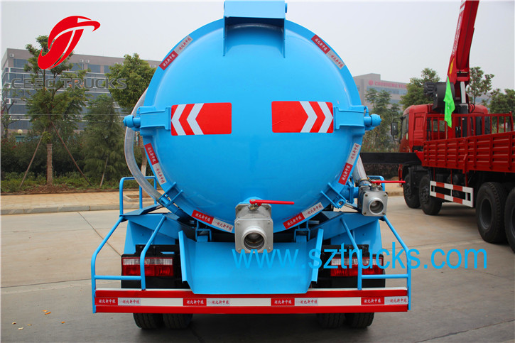 6CBM Cesspit Emptier Truck