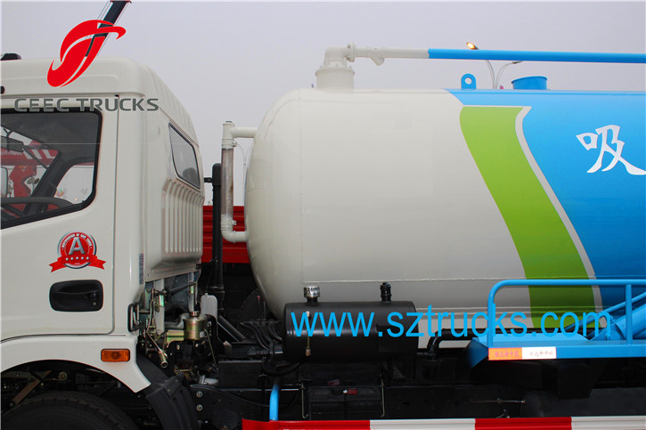 6CBM Cesspit Emptier Truck