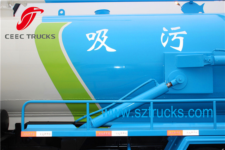 6CBM Cesspit Emptier Truck