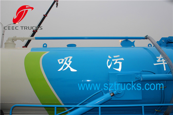 6CBM Cesspit Emptier Truck