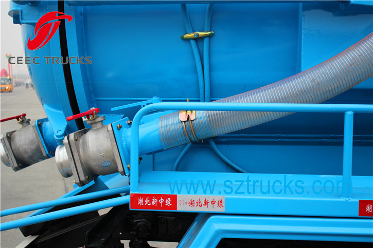 6CBM Cesspit Emptier Truck