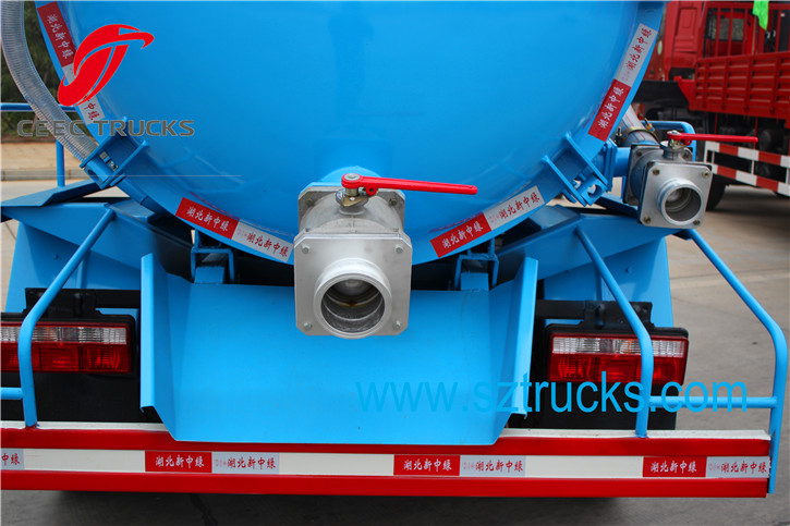 6CBM Cesspit Emptier Truck