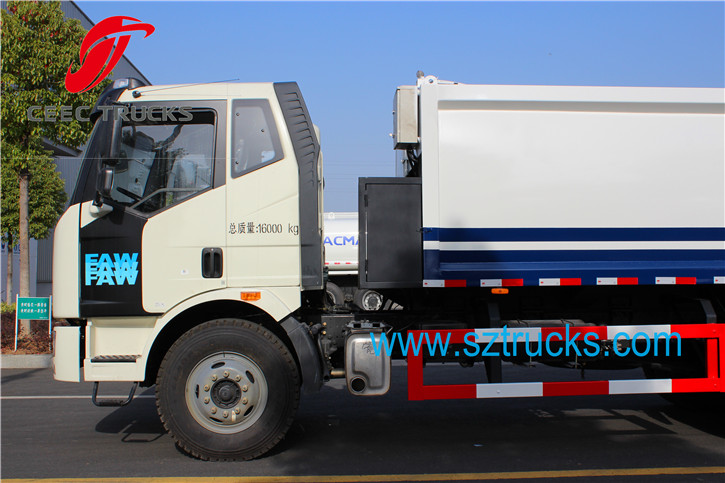 10CBM FAW Refuse Compactor Truck