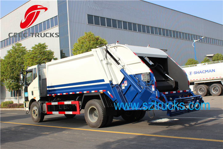 10CBM FAW Refuse Compactor Truck