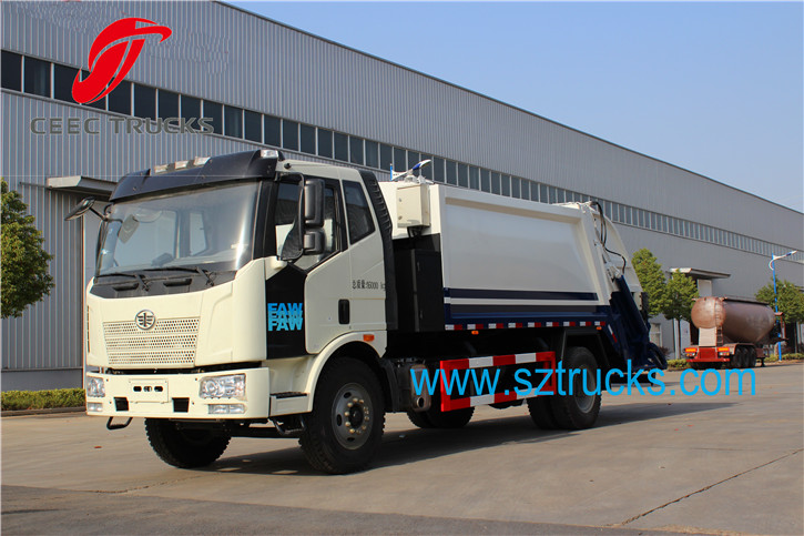 10CBM FAW Refuse Compactor Truck