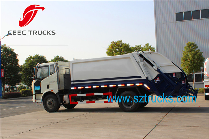 10CBM FAW Refuse Compactor Truck