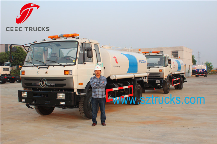 12CBM water tanker truck export to Ethiopia