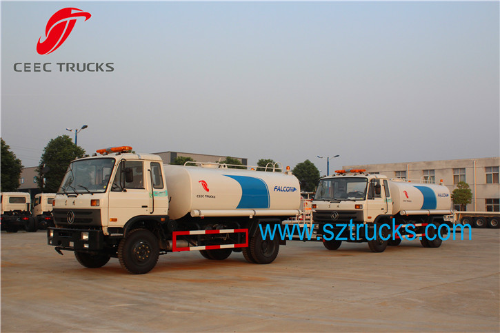 12CBM water tanker truck export to Ethiopia