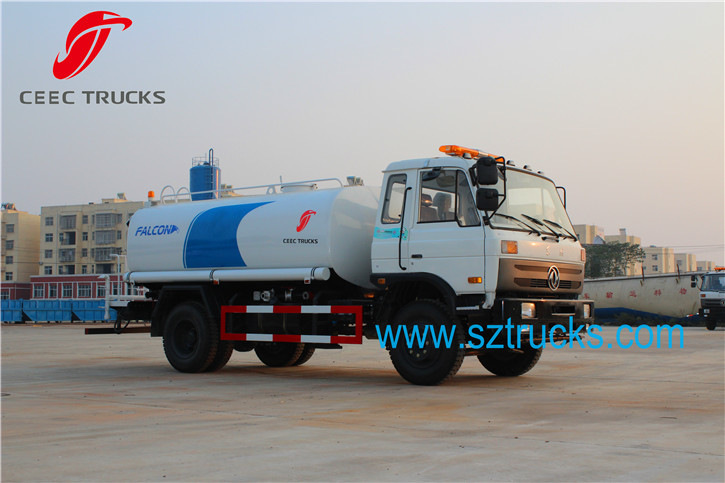 12CBM water tanker truck export to Ethiopia