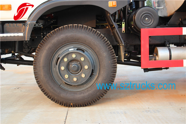 12CBM water tanker truck export to Ethiopia