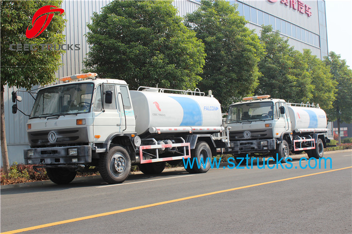 12CBM water tanker truck export to Ethiopia