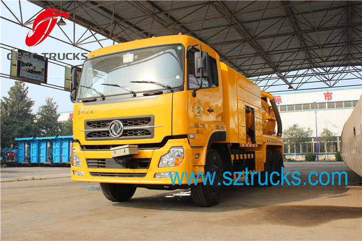 7+5CBM Combined Suction Jetting Truck