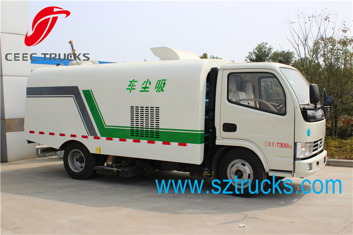 4CBM Vacuum Sweeping Truck