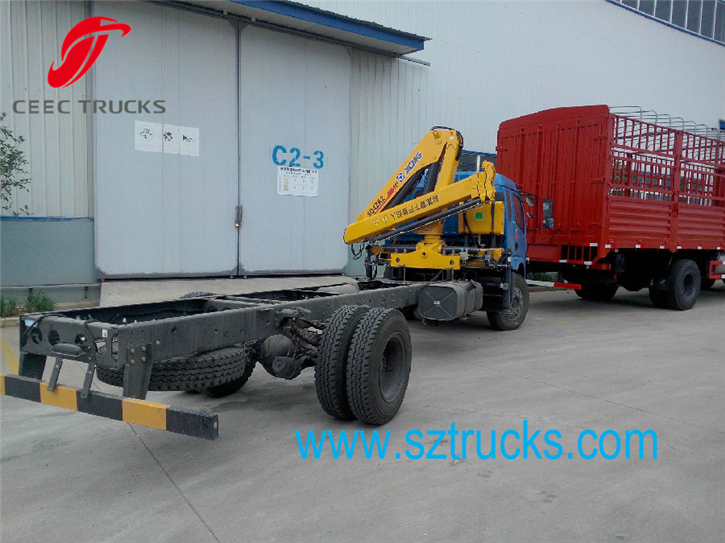 best 4 Ton Knuckle Trucks mounted Crane