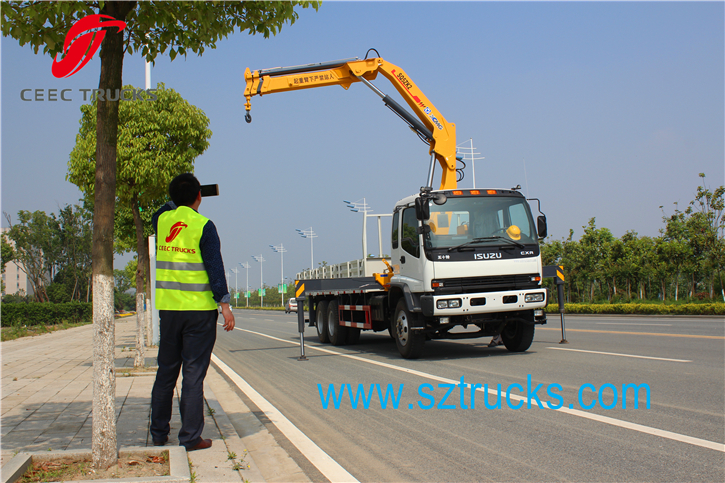best 5 Ton Knuckle Trucks mounted Crane