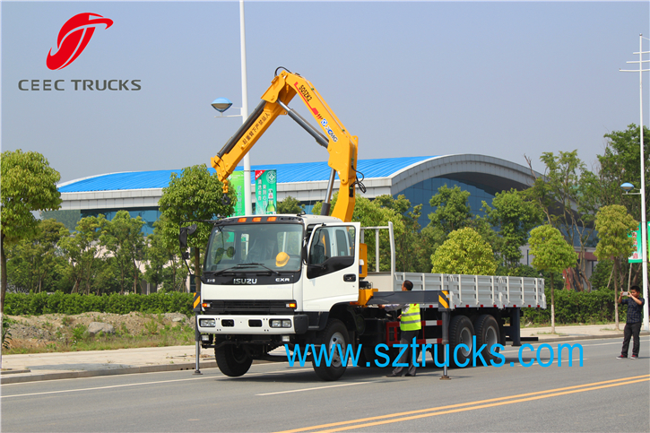 best 5 Ton Knuckle Trucks mounted Crane