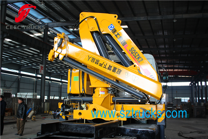 best 5 Ton Knuckle Trucks mounted Crane