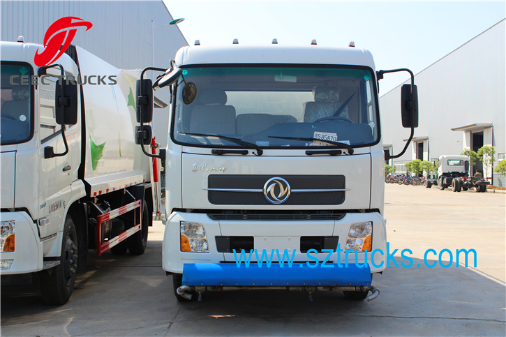 7CBM high pressure jetting truck for city sanitation
