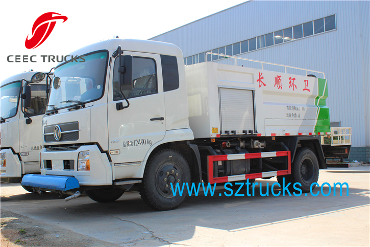 7CBM high pressure jetting truck for city sanitation