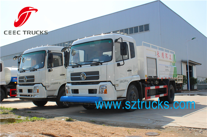 7CBM high pressure jetting truck for city sanitation
