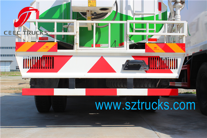 7CBM high pressure jetting truck for city sanitation